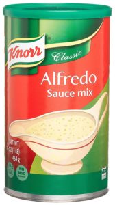 Knorr brand of alfredo sauce