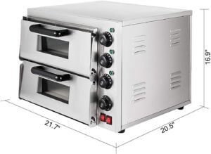 VBENLEM 14" - commercial pizza oven temperature