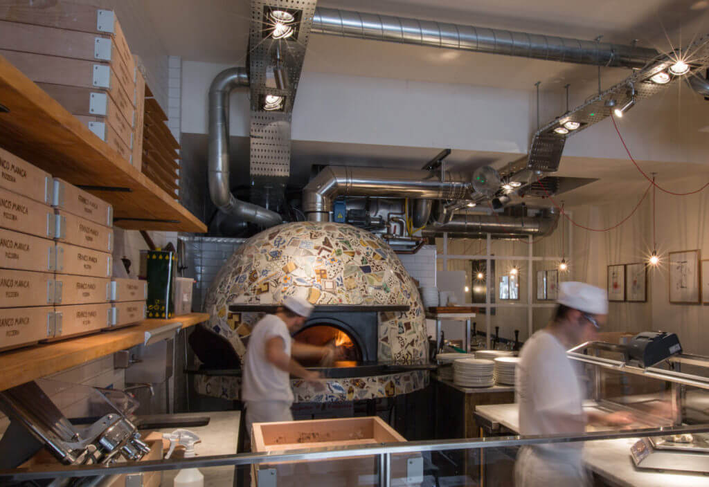 Commercial Wood fired pizza oven