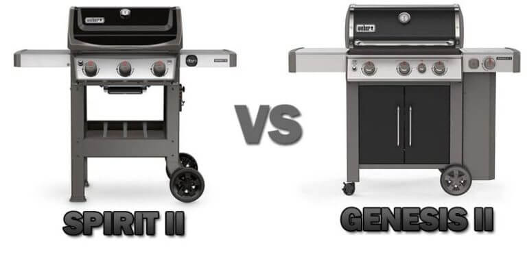 weber spirit e-310 vs genesis e-310