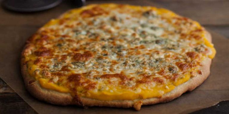 Butternut Squash Pizza with Blue Cheese