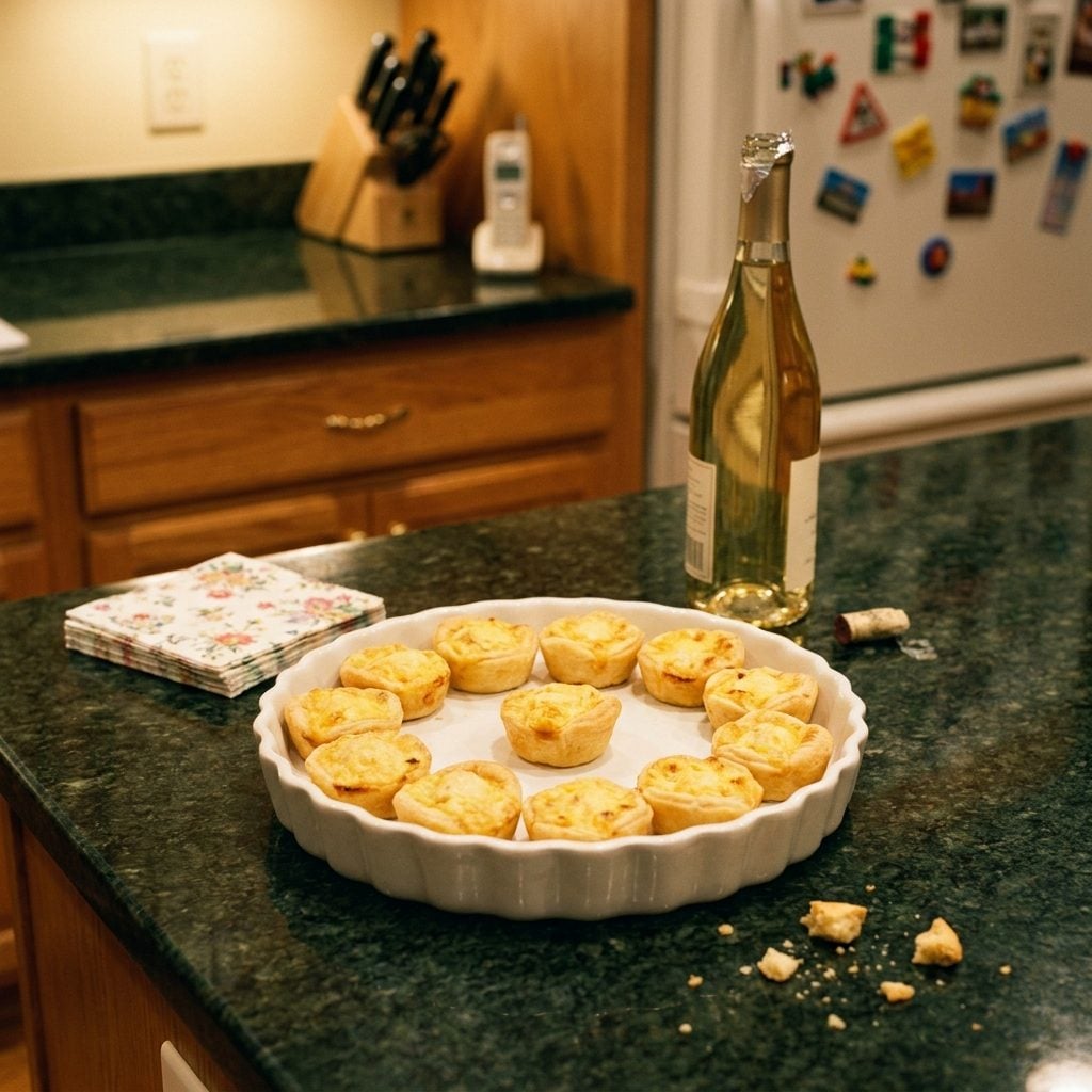 Mini Quiches from the Freezer Aisle, Arranged on Your Best Platter Like Nobody Could Tell