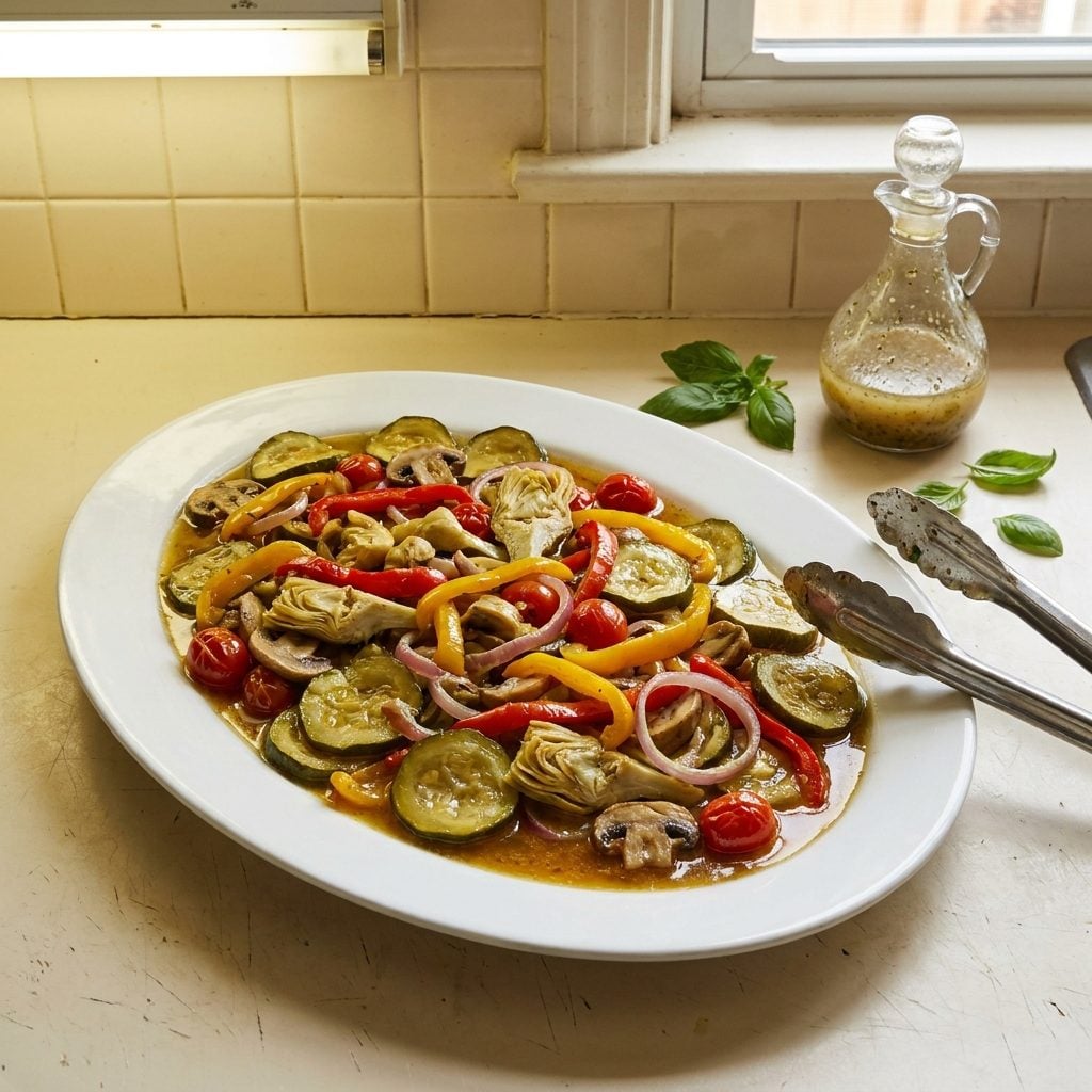 The Marinated Vegetable Platter That Had Been Drowning in Vinaigrette Since Tuesday