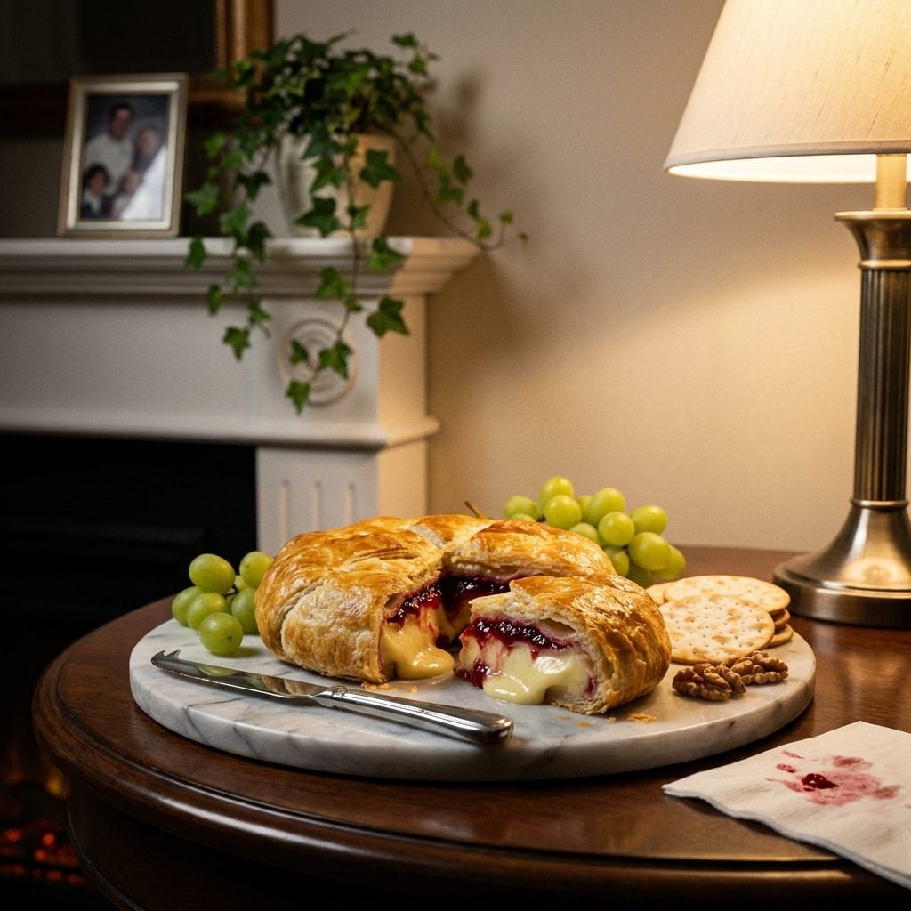 Brie Baked in Puff Pastry with Raspberry Jam, the Appetizer That Said 'I Subscribe to Bon Appétit'