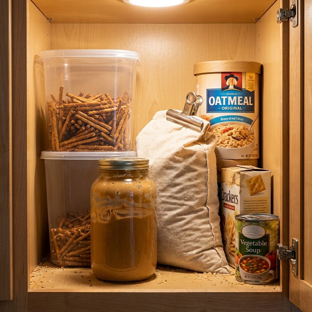 Buying Bulk Quantities of Food the Family Gets Sick of Long Before the Container Is Empty