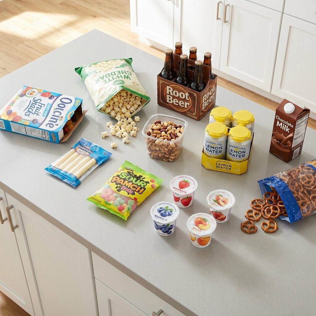 Buying Different Snacks and Drinks for Every Family Member Like You're Running a Personalized Convenience Store