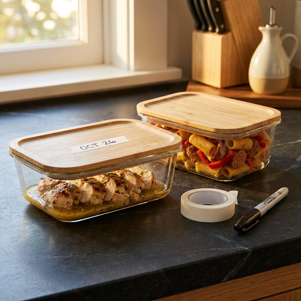 Forgetting to Label Containers with the Date
