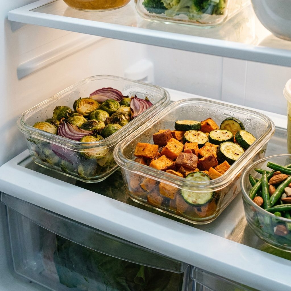 Making Fresh Side Dishes When Perfectly Good Leftover Vegetables Are Already in the Fridge