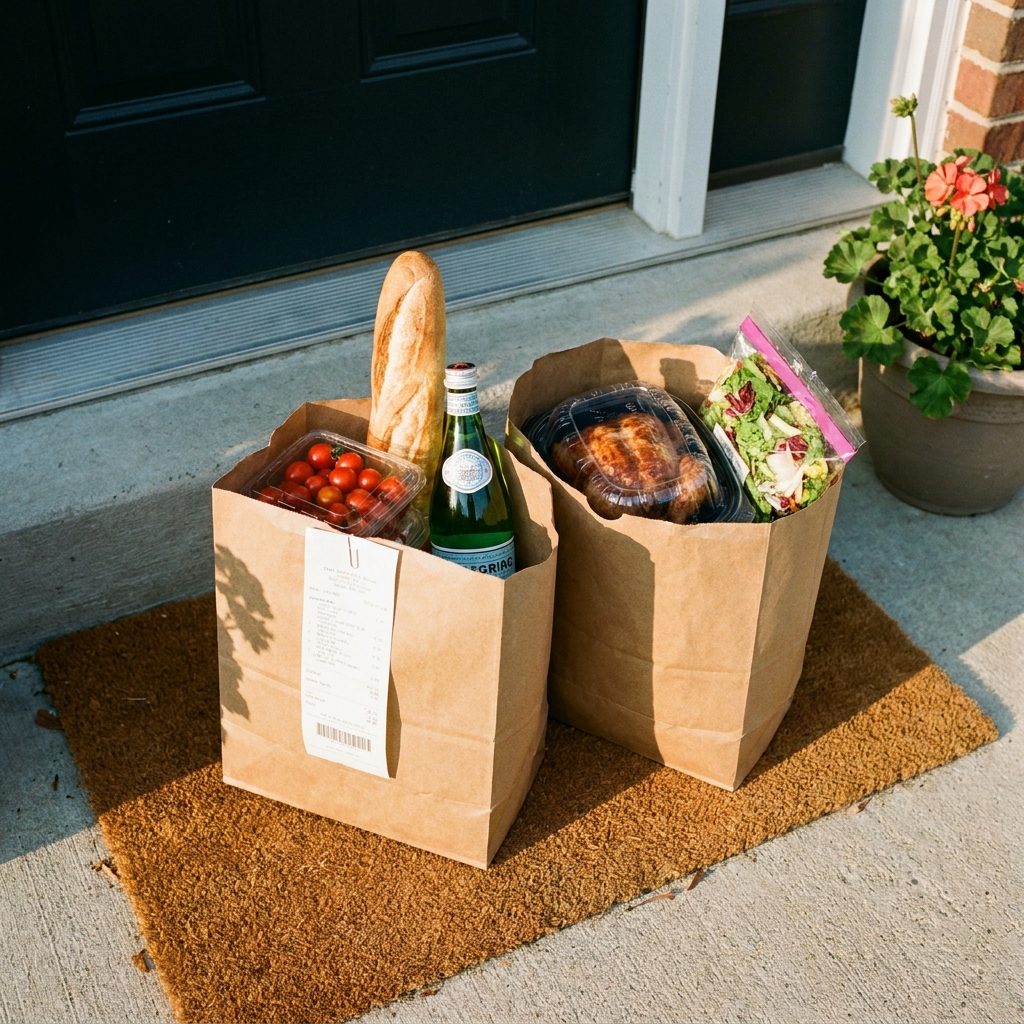 Paying Premium Grocery Delivery and Convenience Prices Multiple Times Per Week Because Meal Planning Already Failed by