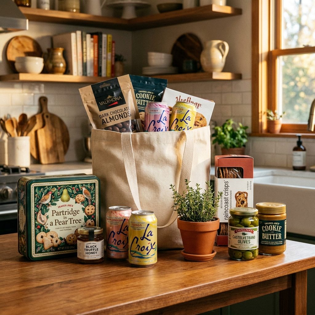 Treating Trader Joe's, Whole Foods, or Target Grocery Aisles Like Stress-Relief Shopping After Exhausting Workdays