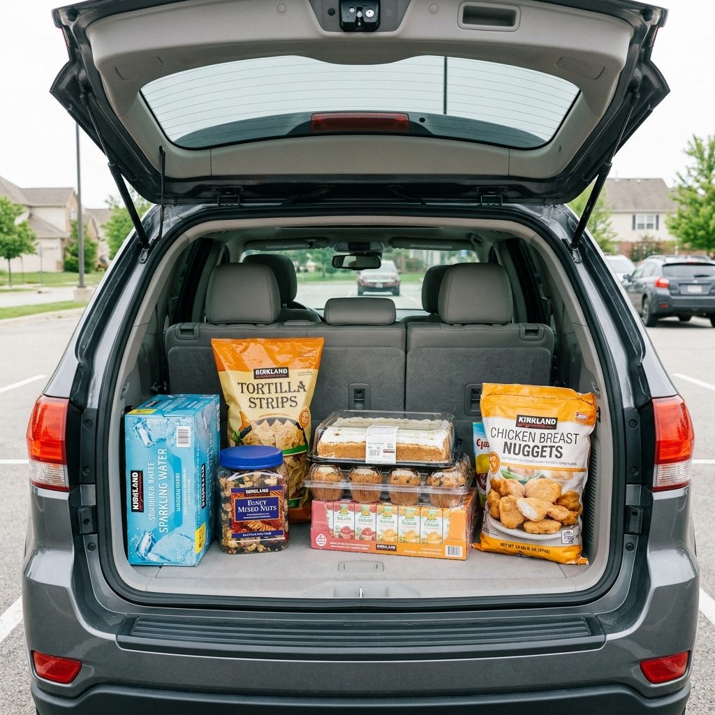 Walking Into Costco for 'A Few Things' and Leaving with $240 in Snacks, Drinks, and Bakery Items Nobody Needed