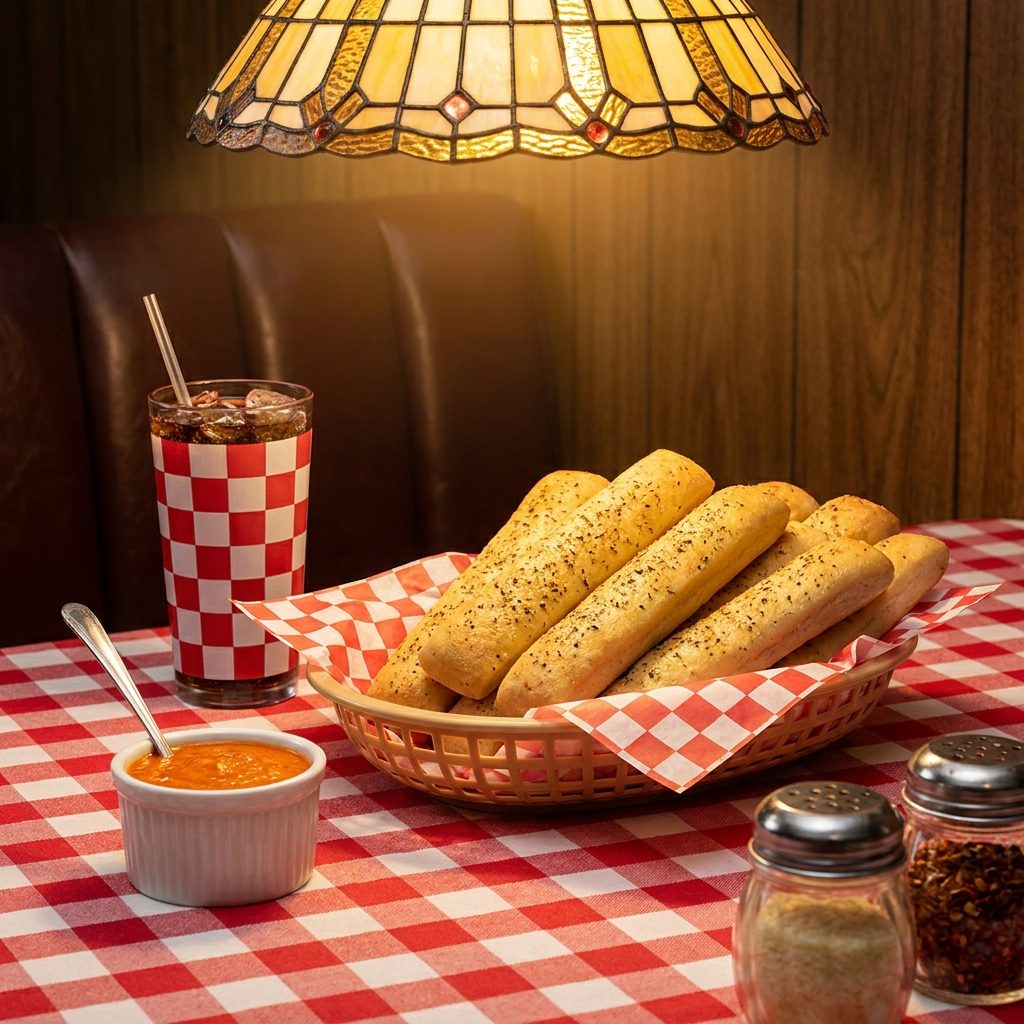 The Breadsticks That Came in a Basket With the Dipping Sauce Nobody Ordered But Everyone Ate
