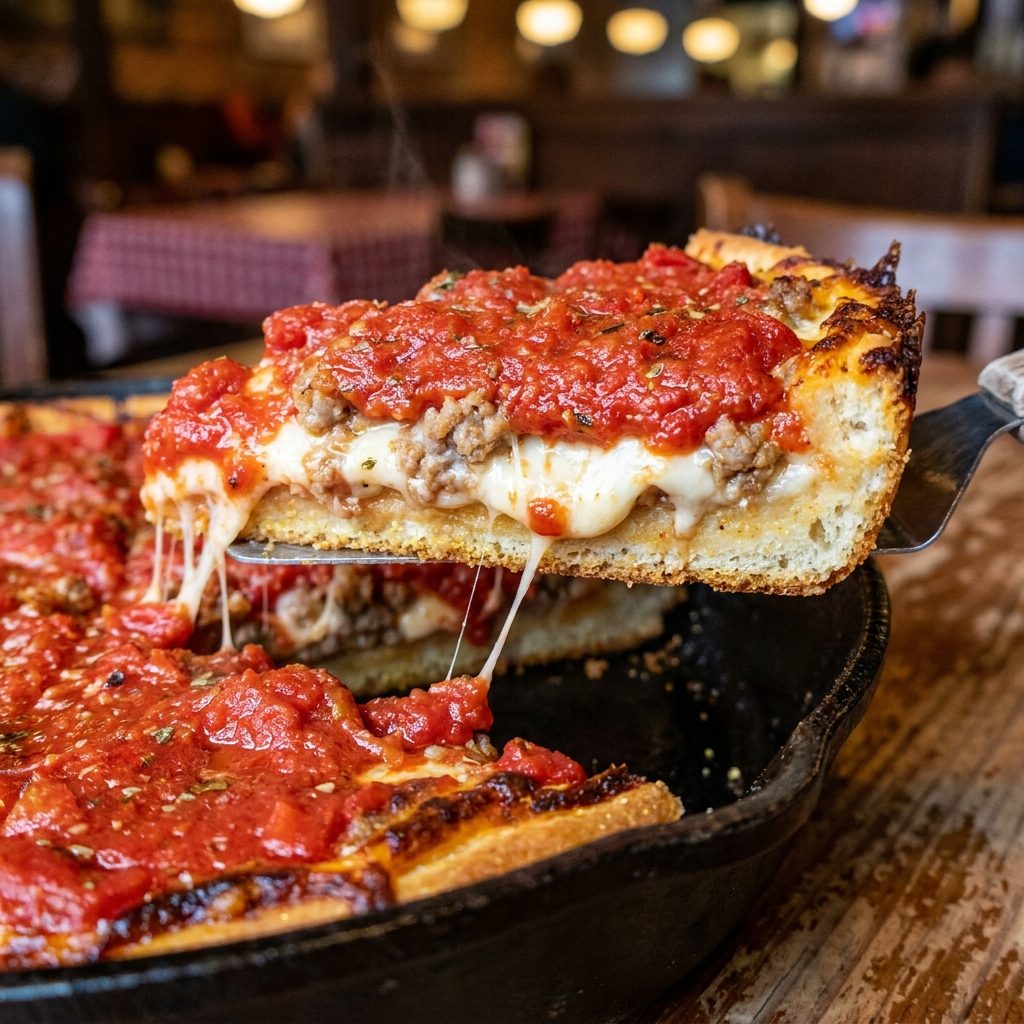 The Chunky Crushed-Tomato Sauce That Sat on Top Instead of the Bottom