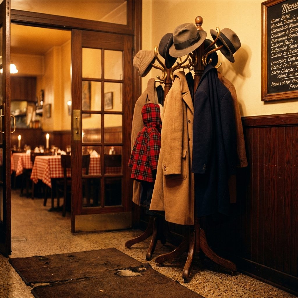The Coat Rack by the Door That Held the Whole Neighborhood's Winter