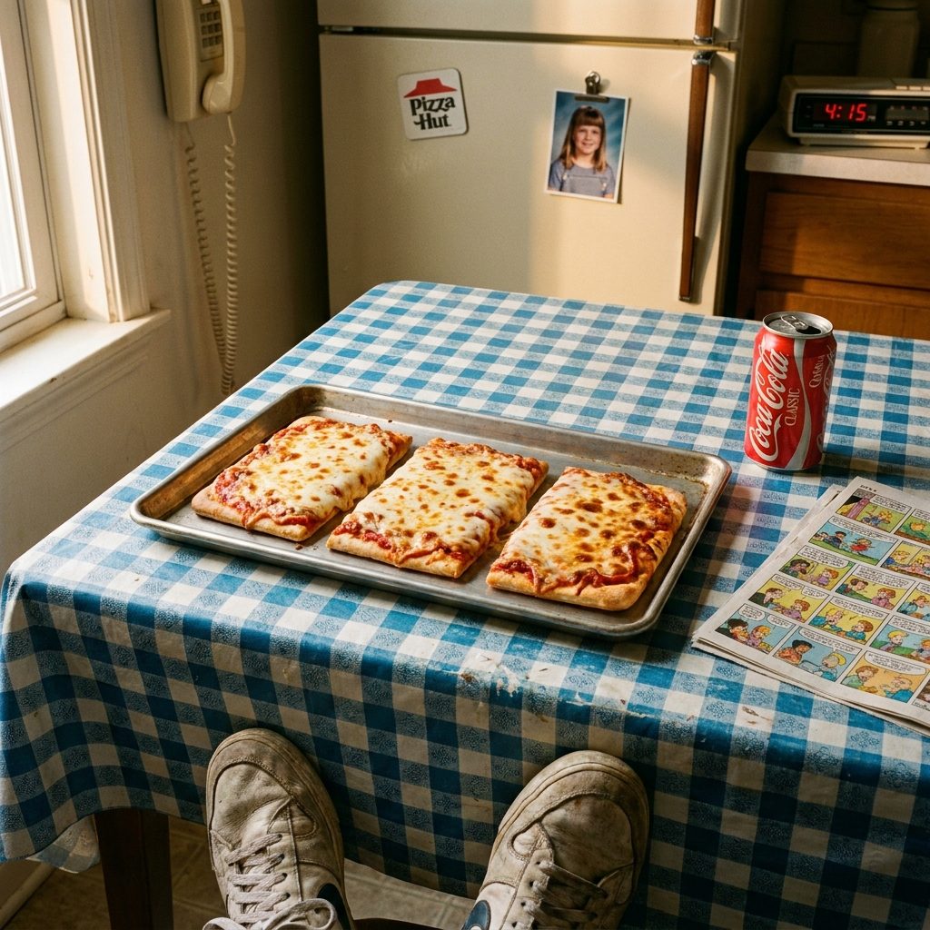 Ellio's Pizza, the Rectangular Frozen Slices That Came Three to a Box Like a Promise