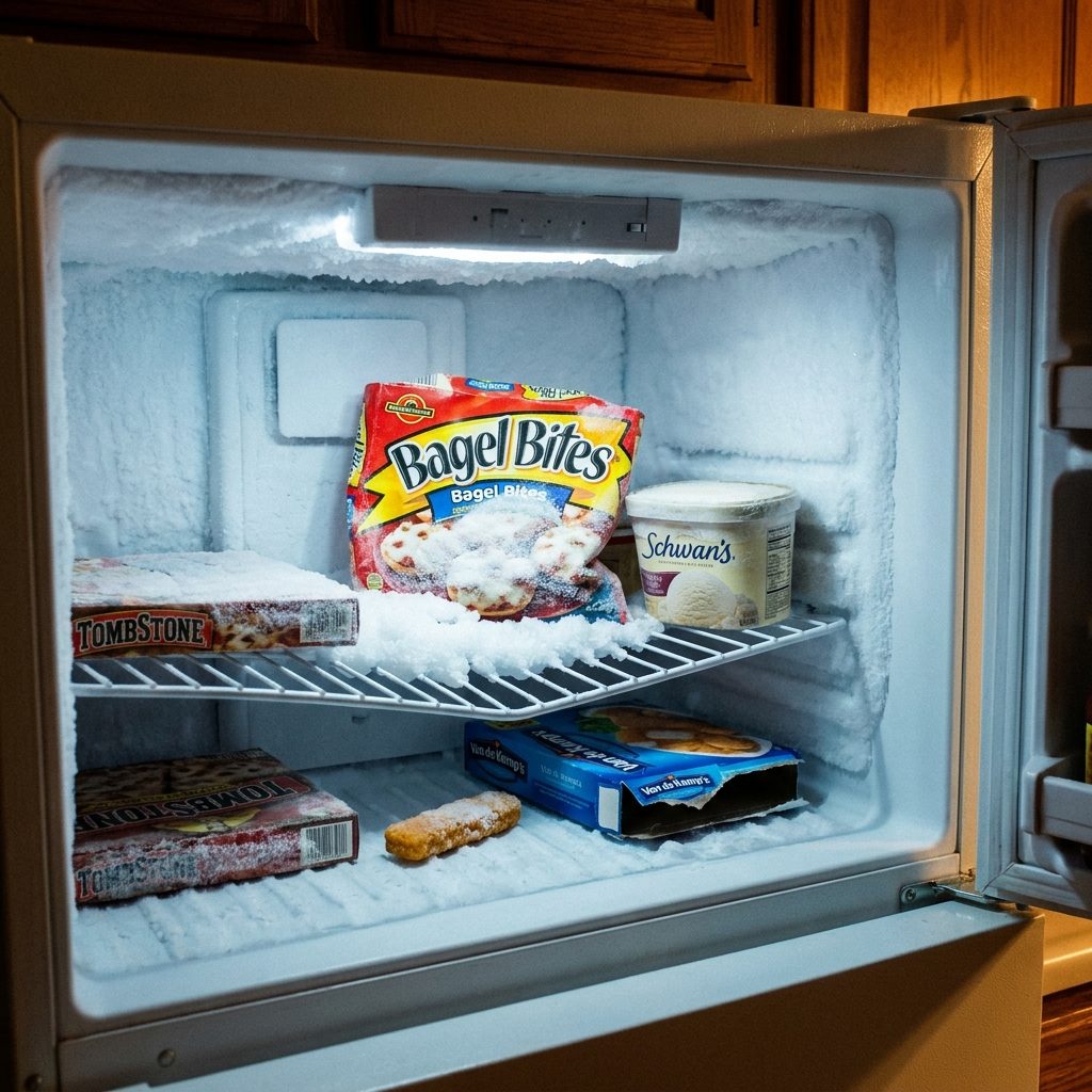The Freezer Frost That Meant These Bagel Bites Had Been There Since Before You Could Remember