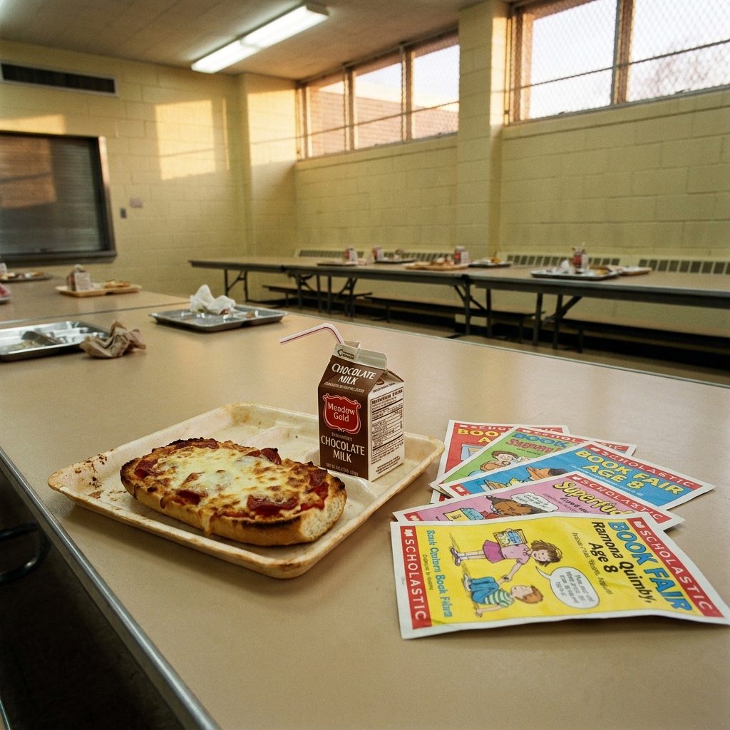 The Frozen French Bread Pizza From the School Book Fair That Cost Three Tickets