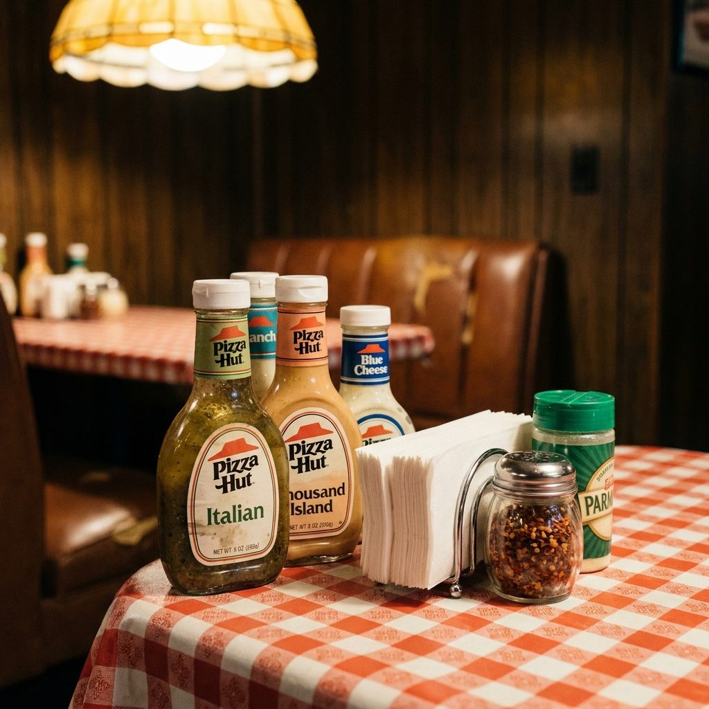 The Green Salad Dressing Bottles That Lived at the Edge of Every Table