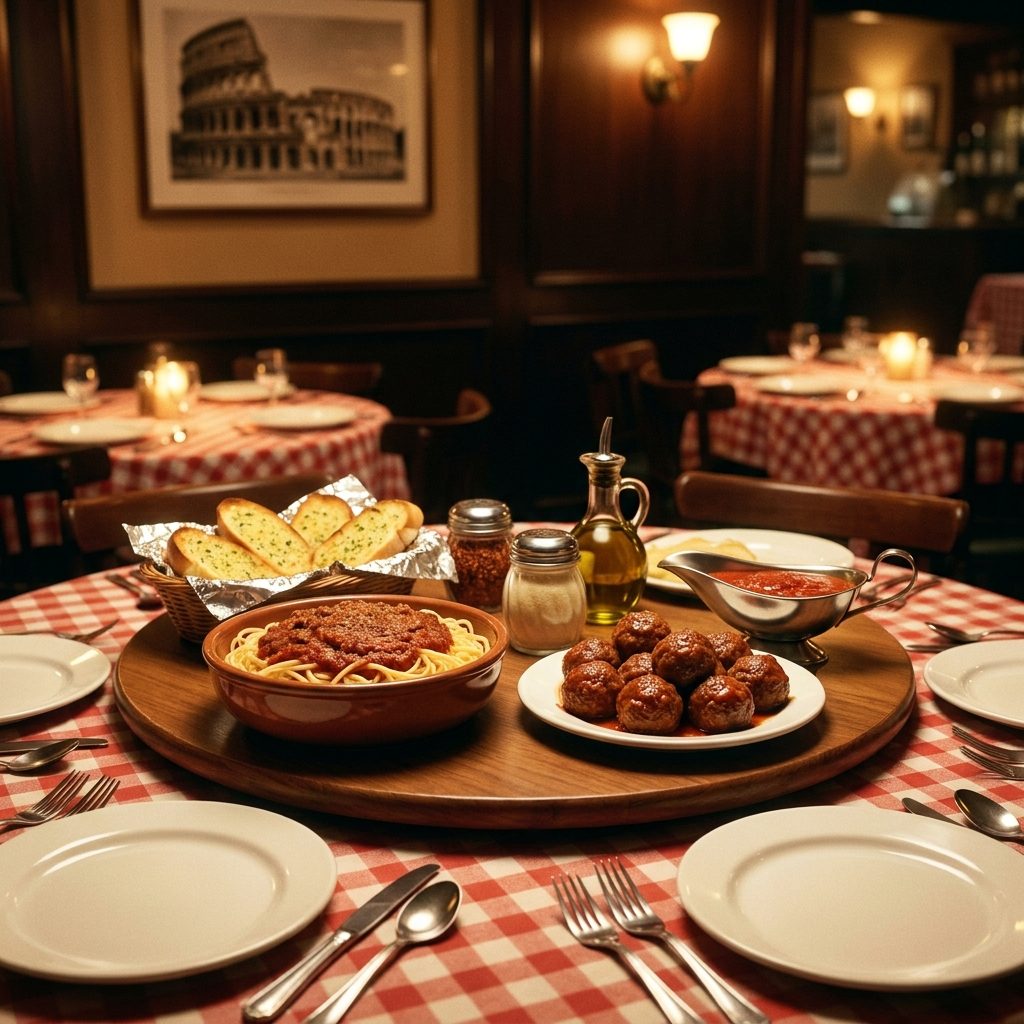The Lazy Susan in the Middle of the Table That Spun the Whole Meal Into Reach