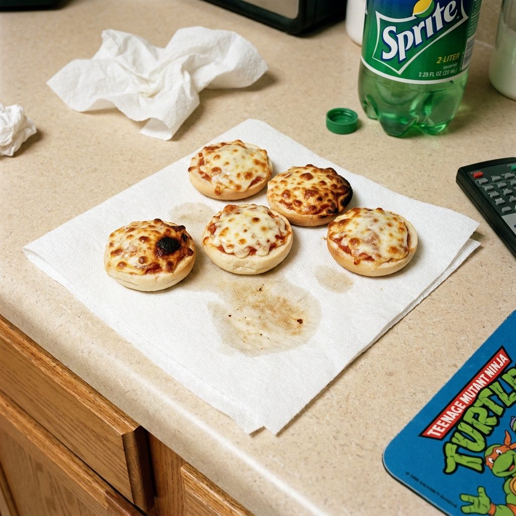 The Part Where You Ate Them Off the Paper Towel Because Dishes Were for People Who Had Time
