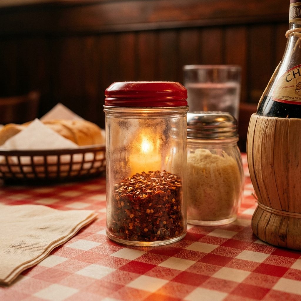 The Plastic Red Pepper Flake Shaker That Was Always Two-Thirds Empty