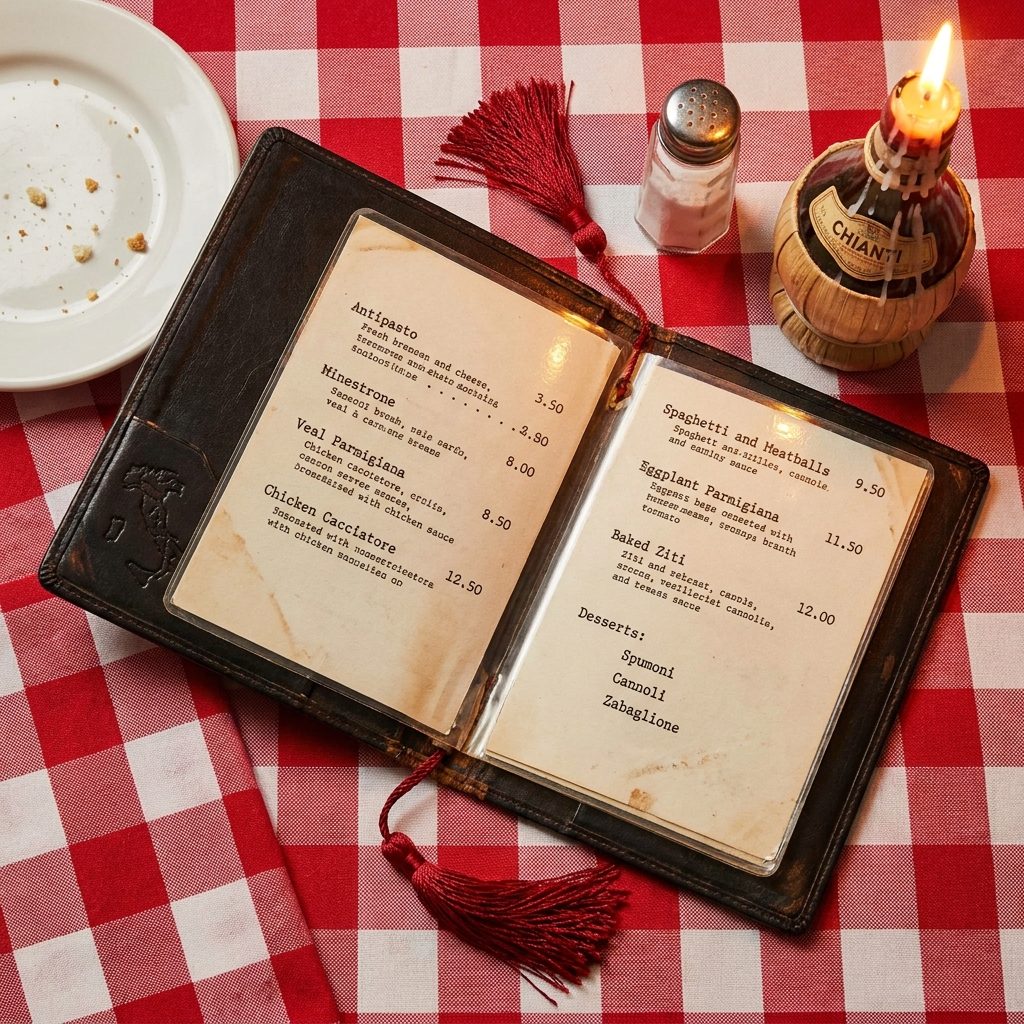 The Printed Menu With the Red Tassel That You Read Like It Was Literature
