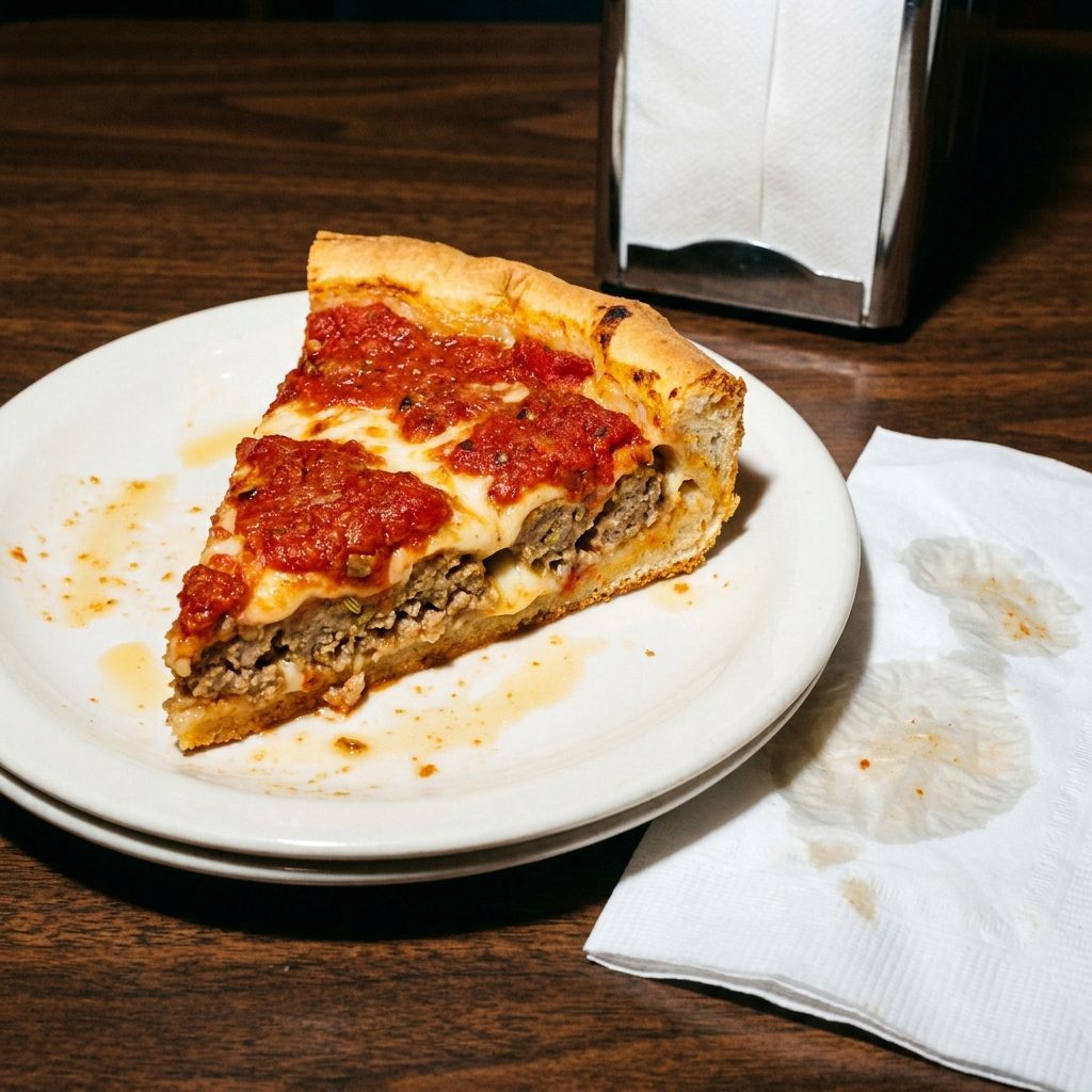 The Sausage Grease That Soaked Through Two Napkins and Left a Mark on Your Jeans You Wore Home