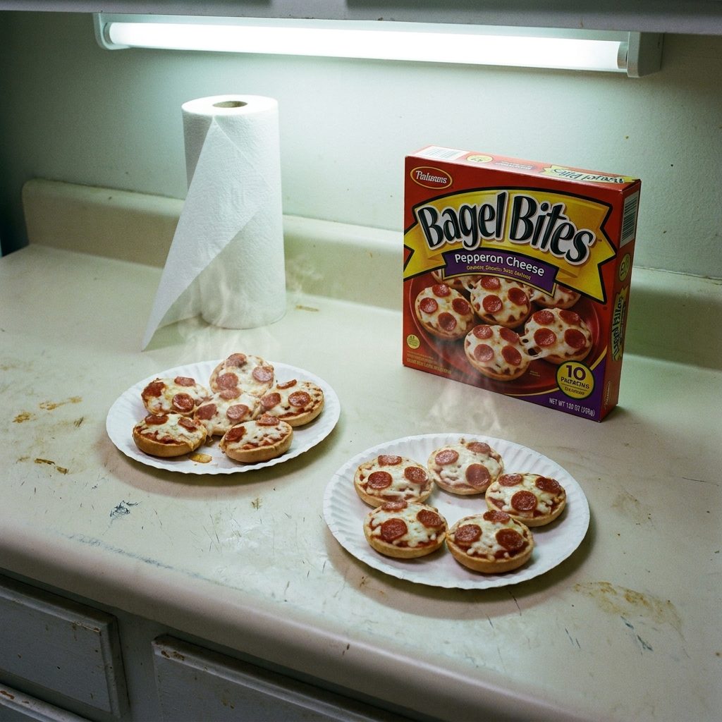 The Specific Shame of Explaining Bagel Bites to Someone Who'd Never Had Them