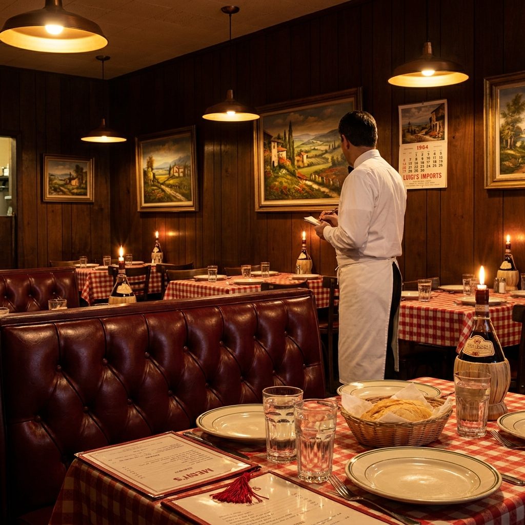 The Waiter Who Knew Your Name and Your Father's Order Before You Sat Down