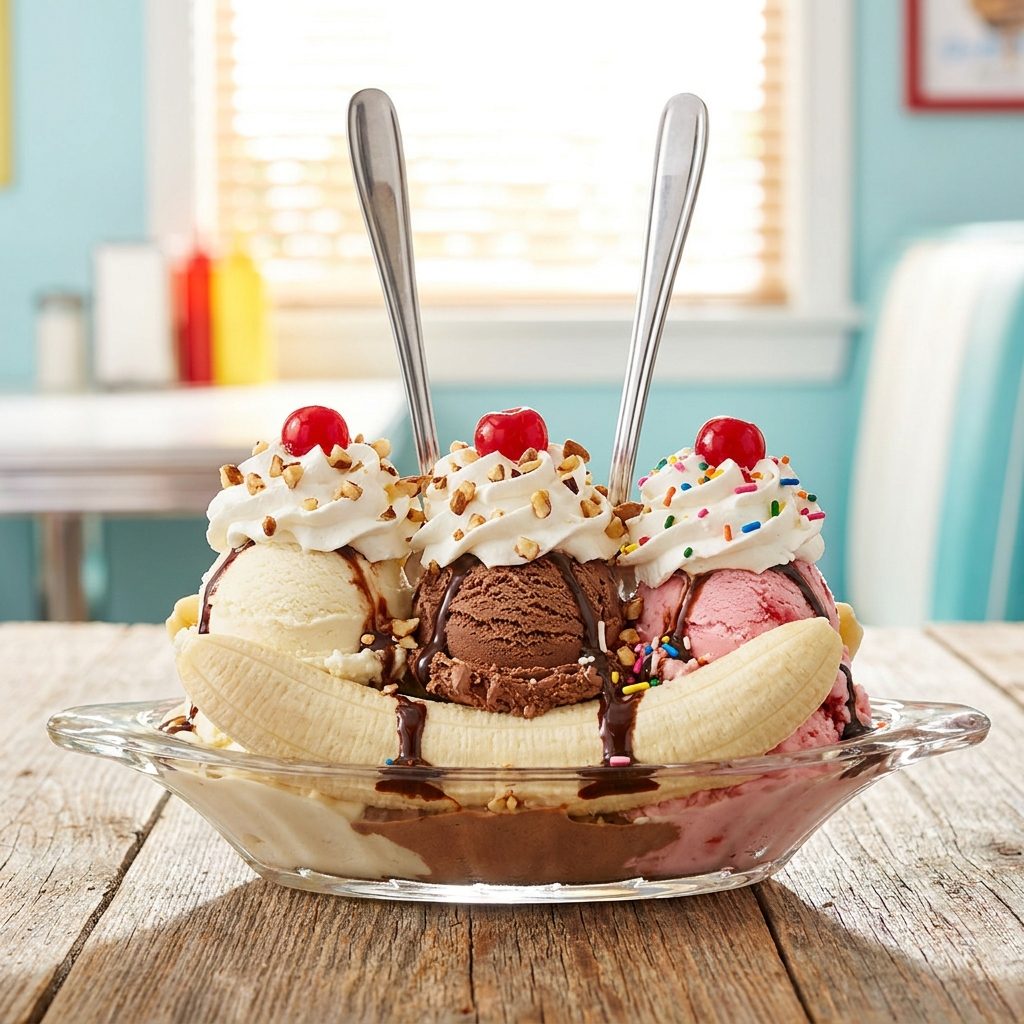 The Banana Split: Around 60 Cents and Big Enough to Share