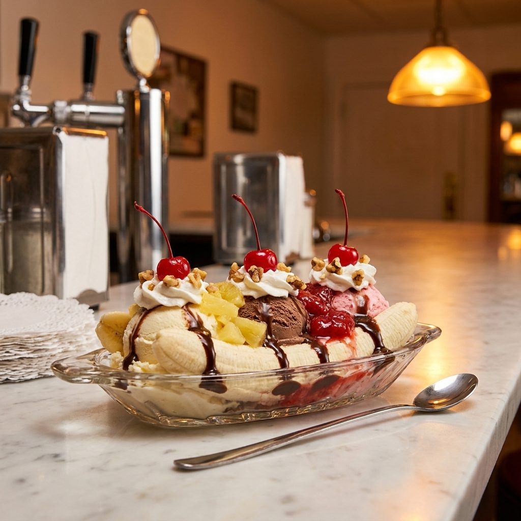 The Banana Split Boat That Required Two Hands and Commitment