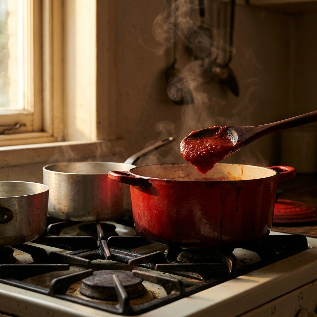 The Big Pot of Gravy That Was Actually Sunday Sauce