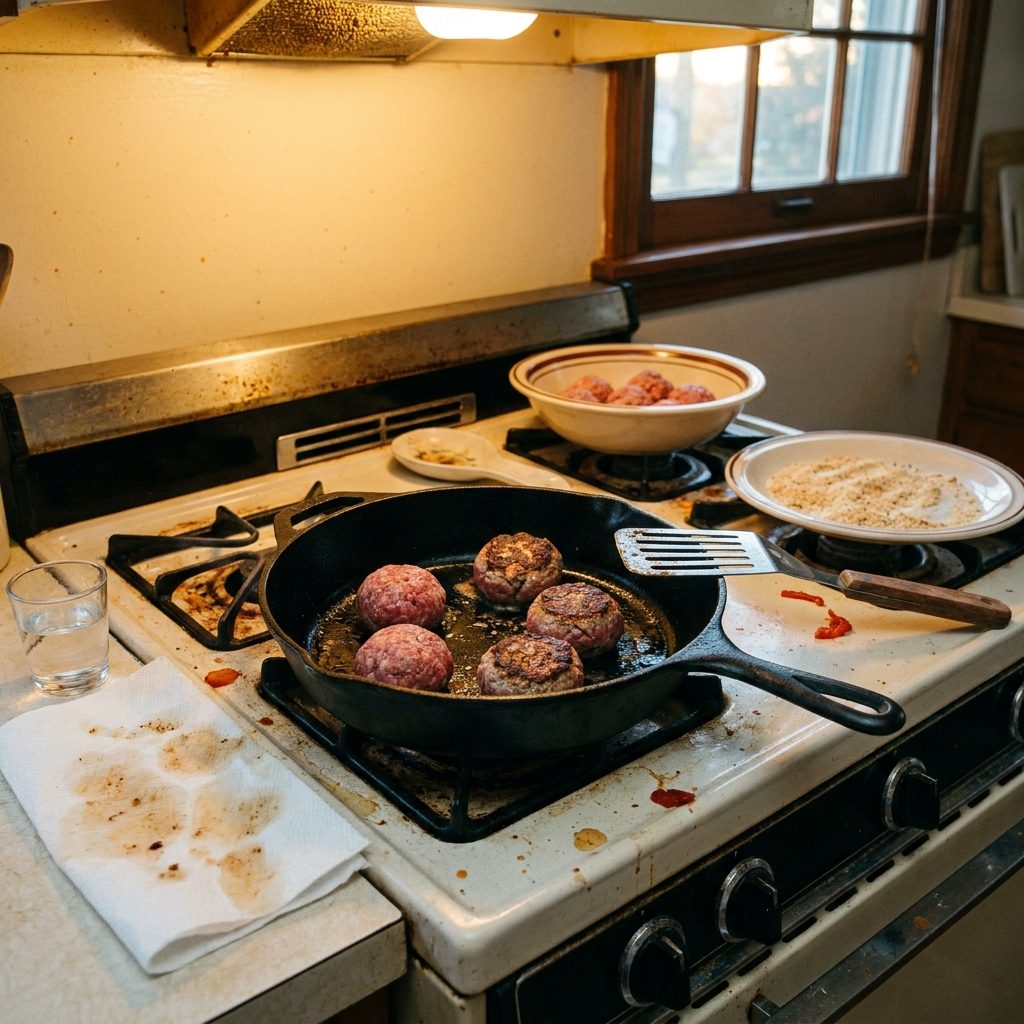 The Cast Iron Skillet That Browned Every Meatball That Ever Lived in Your House