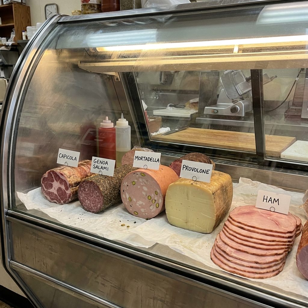 The Deli Case Full of Meats You Could See but Never Touched