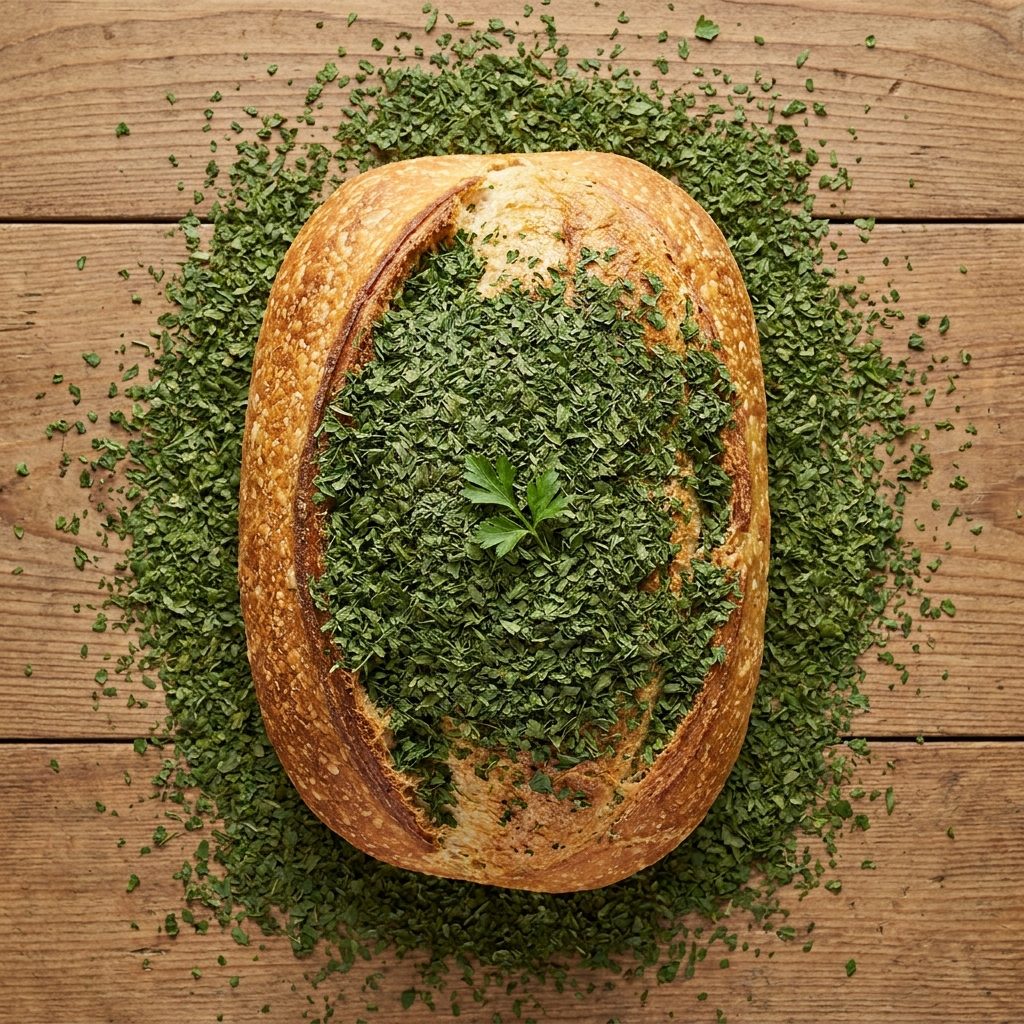 The Dried Parsley Flakes That Did Absolutely Nothing and Went on Every Loaf Anyway