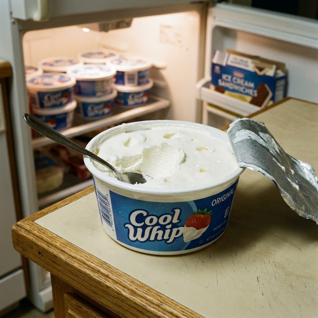 Eating Cool Whip Directly From the Tub Like It Was a Snack Category