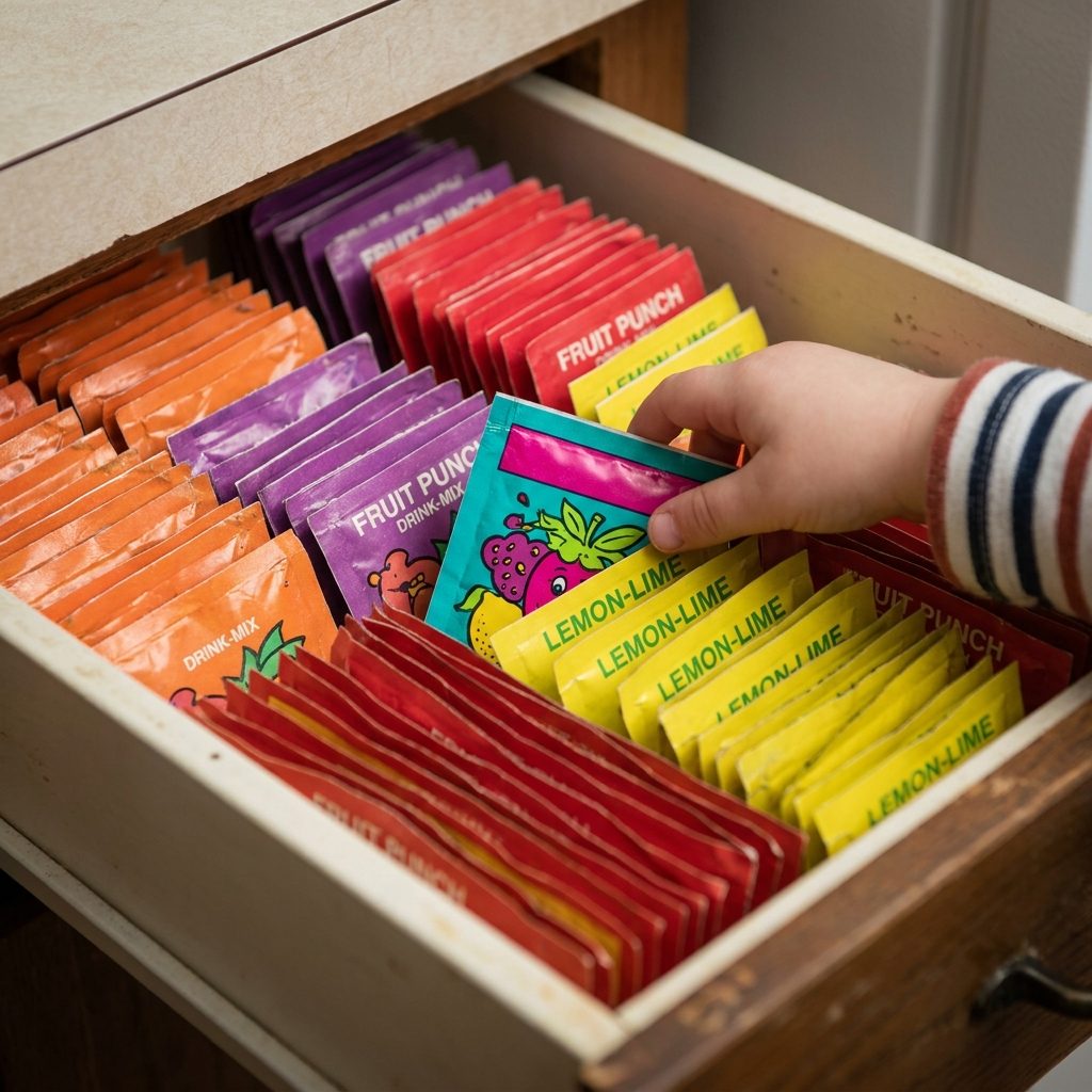 Finding a Flavor of Kool-Aid Packet You'd Never Tried Hiding Behind the Regular Ones