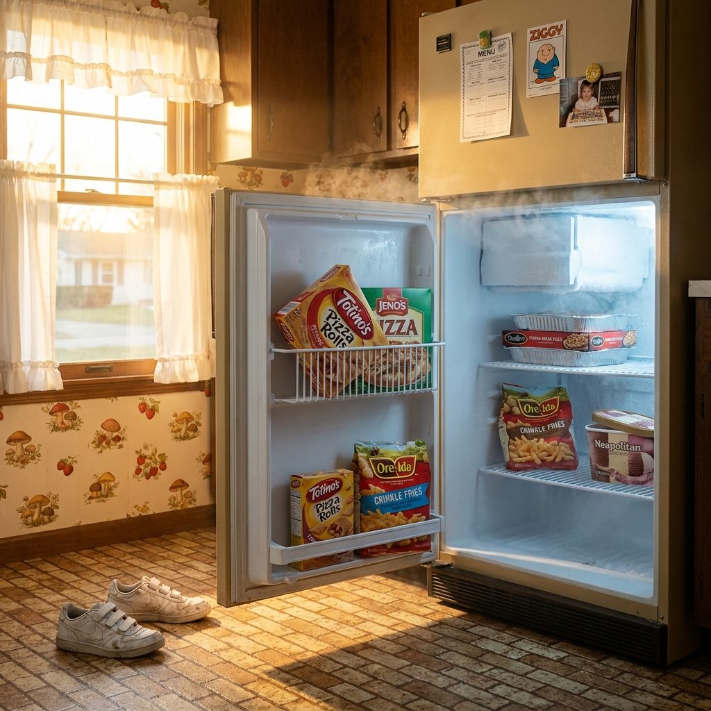 The Freezer Door Standing Open While You Assessed the Situation
