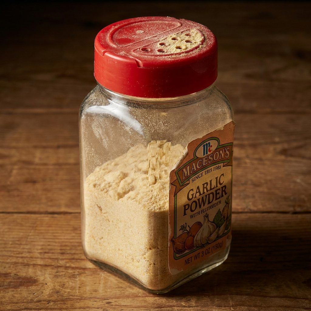 The Garlic Powder Jar With the Shaker Top That Was Always Half-Caked