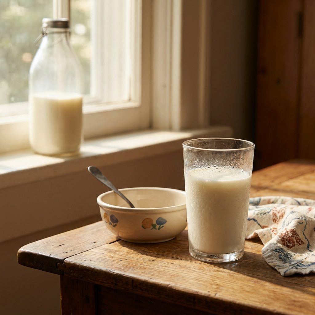 Glass of Milk: Around 15 Cents in 1972