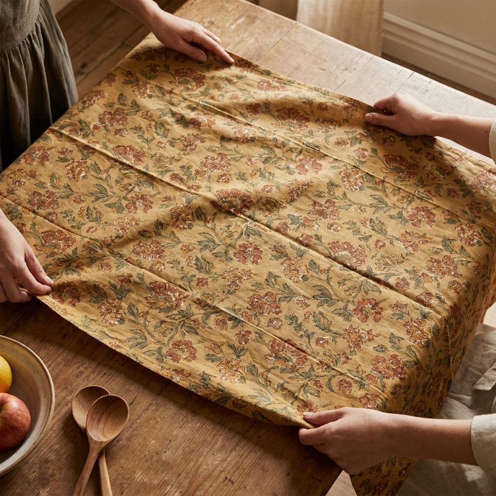 The Good Tablecloth That Only Came Out on Sundays