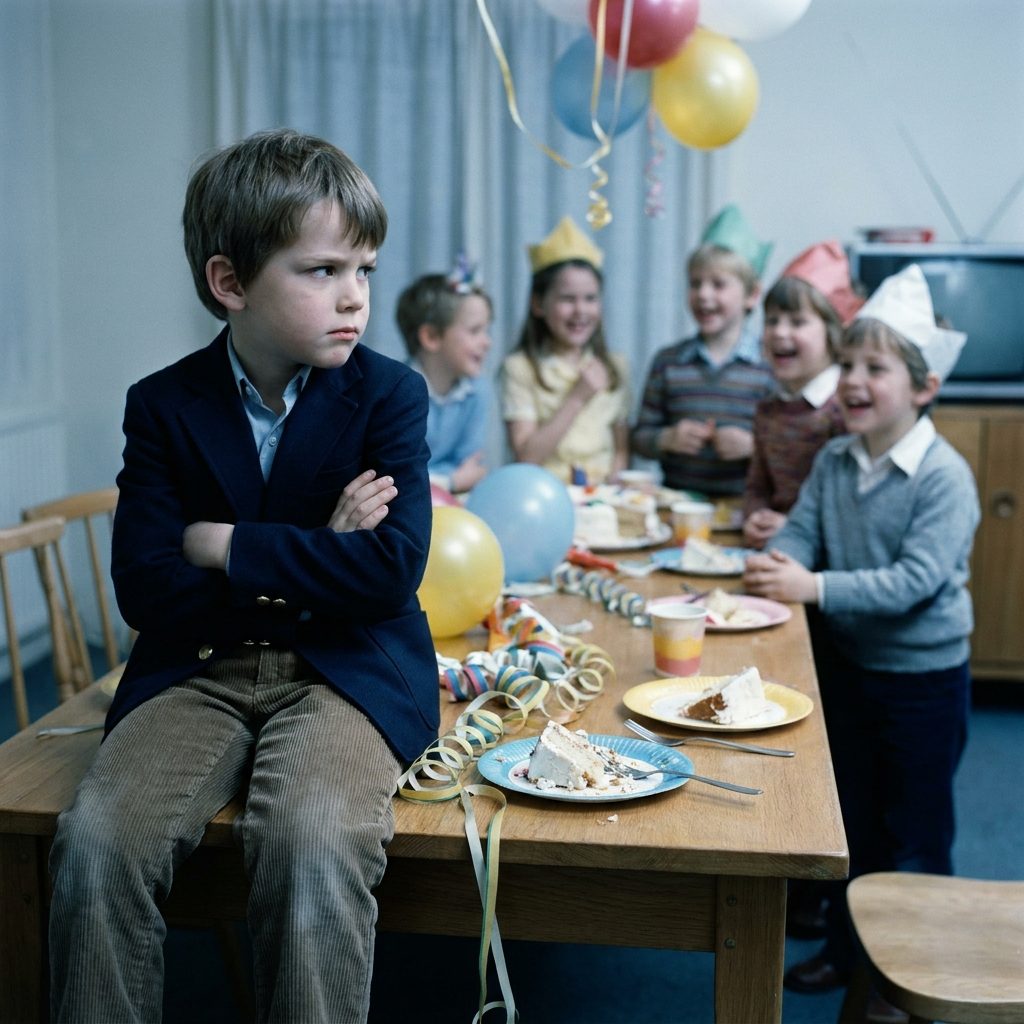 The Kid on the Birthday Kid's Right (The Cousin Who Had to Be Invited)