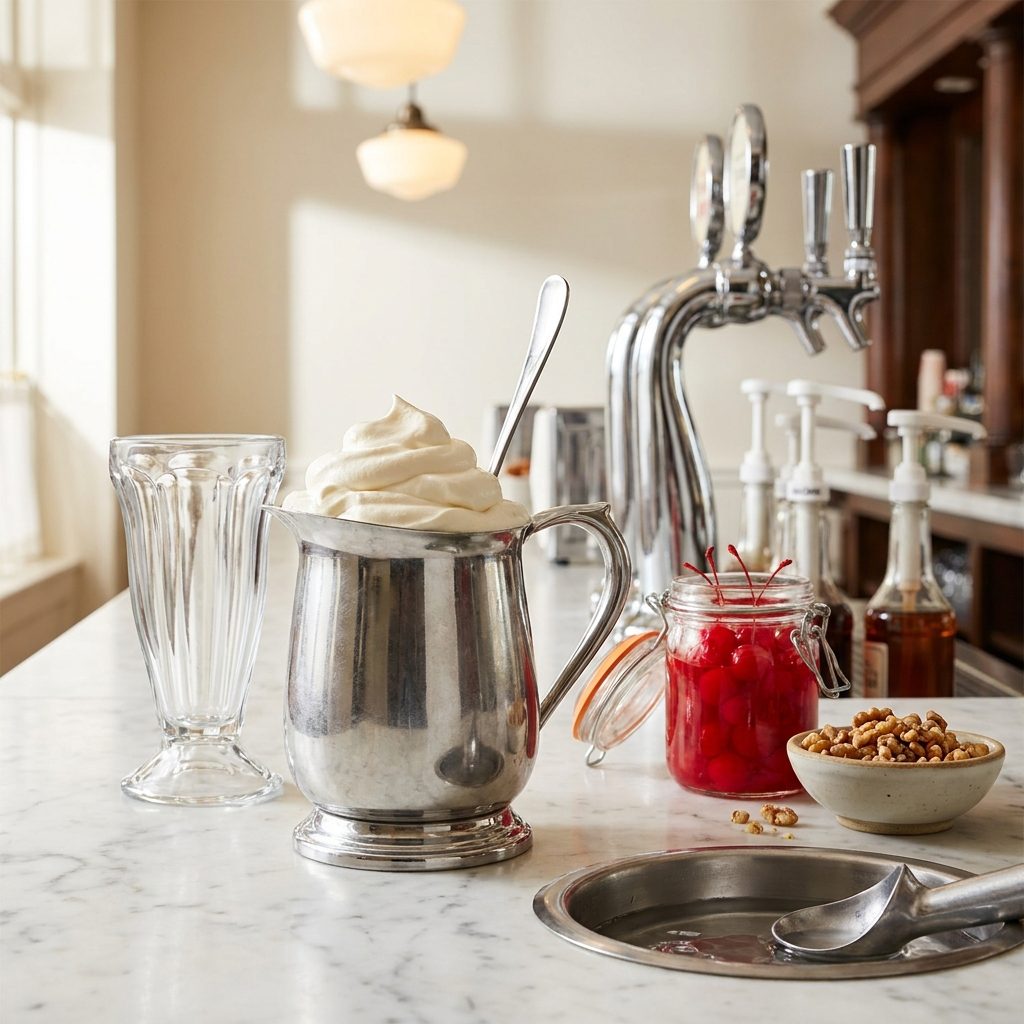 The Extra Whipped Cream That Came From a Metal Pitcher