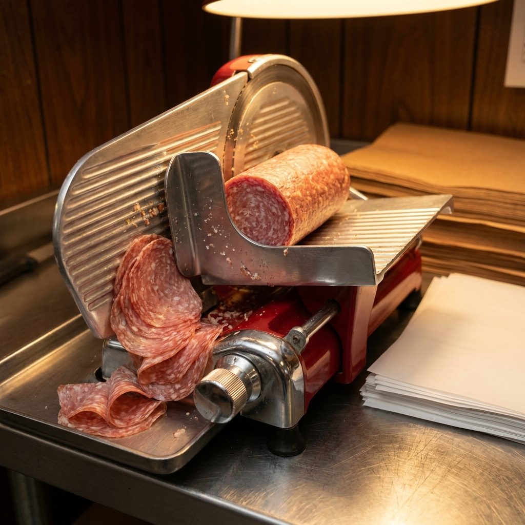 The Meat Slicer That Never Stopped Running