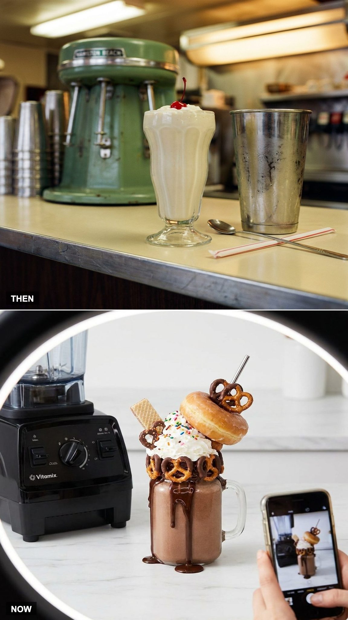 The Milkshake: Hand-Spun on a Hamilton Beach vs. Instagram Bait