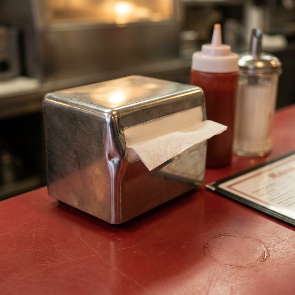 The Napkin Dispenser That Refused to Cooperate