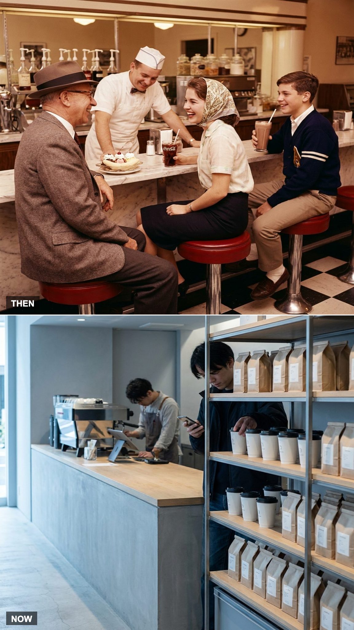 Neighborhood Regulars vs. Mobile Ordering