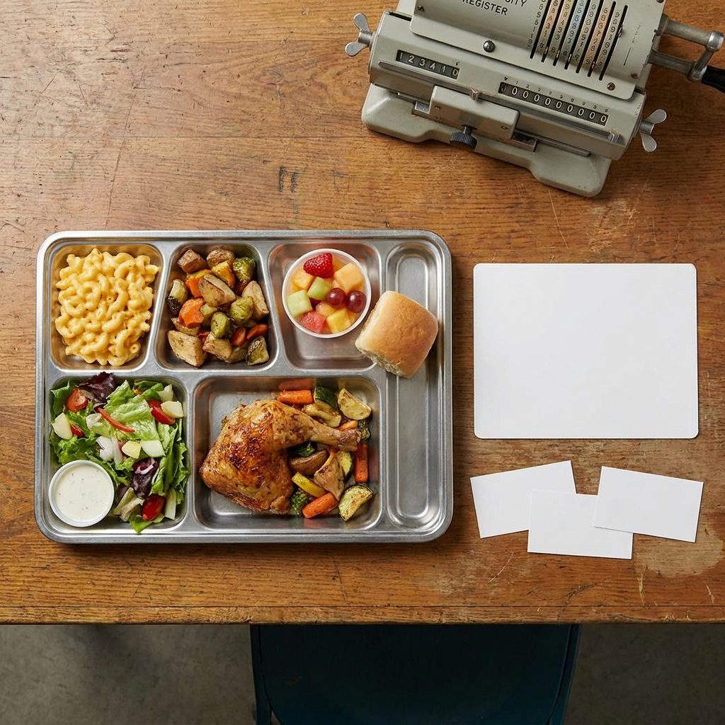 Nobody Saw a Calorie Count Anywhere on the Tray
