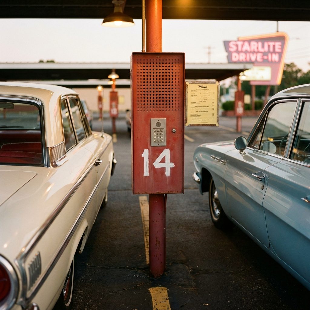 The Numbered Speaker Post Between Every Two Cars