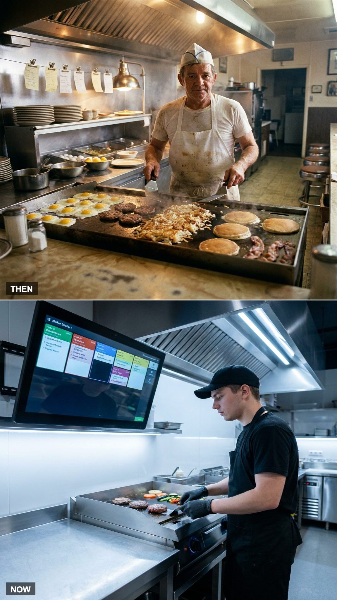 The Open Grill: Line Cook Choreography vs. Ticket-Screen Efficiency